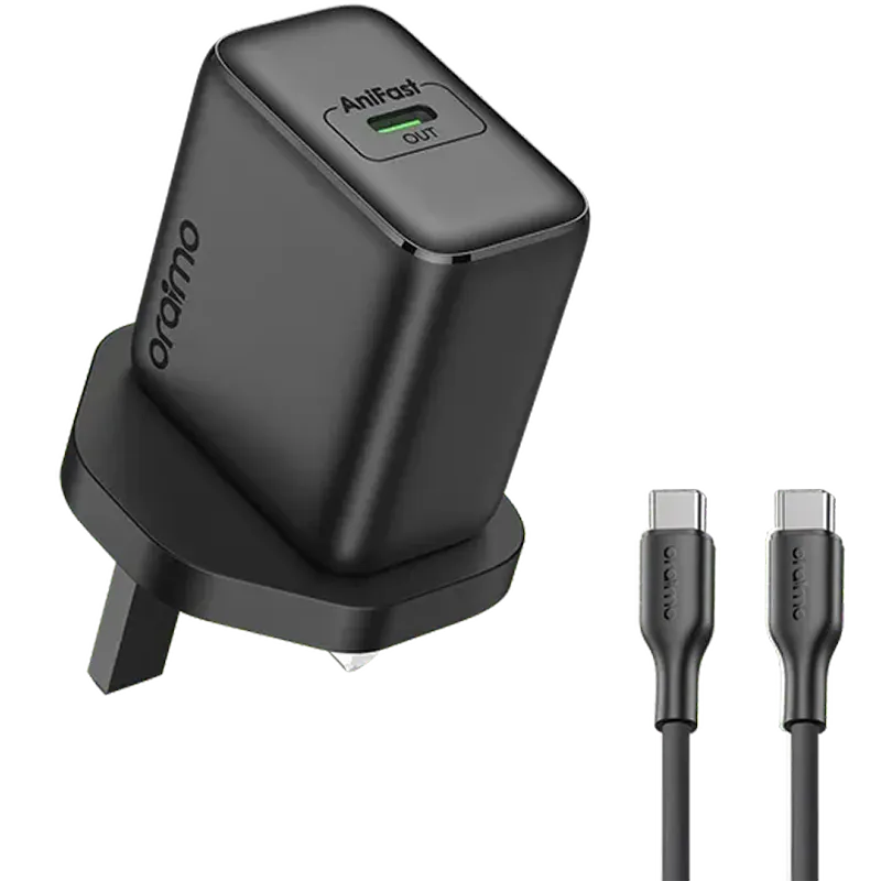 oraimo PowerGaN 351 35W GaN Ultra Fast Charger Kit Mascom International.webp